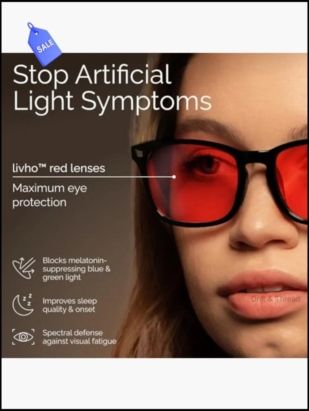 Blue Light Blocking Gaming Glasses TR90 Nylon Frame UV Anti Glare